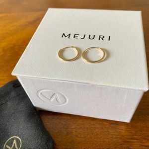 Mejuri Small 14k Gold Hoops